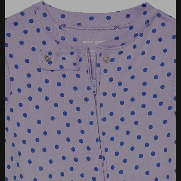 💎2/$18💎 NWT 3 unisex Cotton pajamas Snug-fit footed Sleeper - Picture 4 of 6